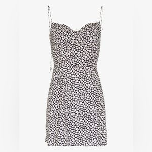 Reformation Women's Quito Saskia Floral Print Mini Dress